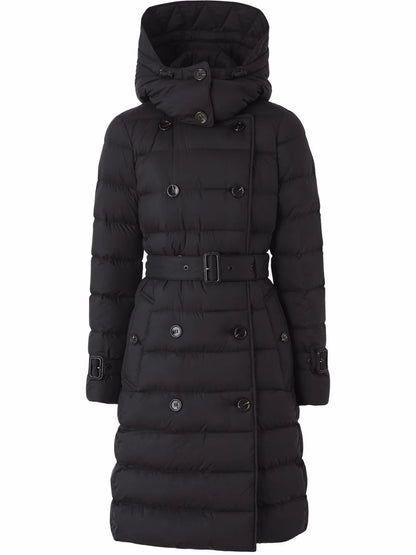 Detachable-Hood Padded Coat