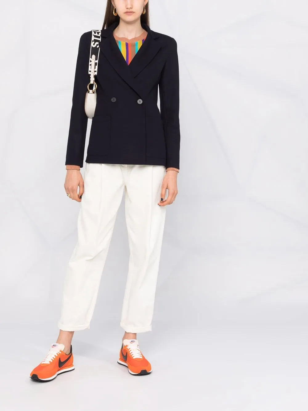 Double-Breasted Virgin Wool Blazer