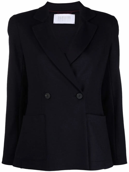 Double-Breasted Virgin Wool Blazer