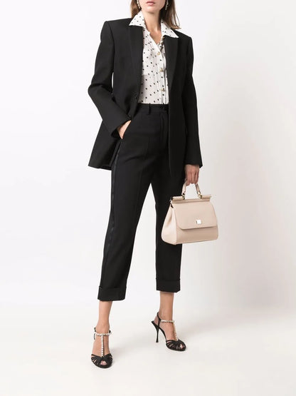 Side-Stripe Tailored Trousers