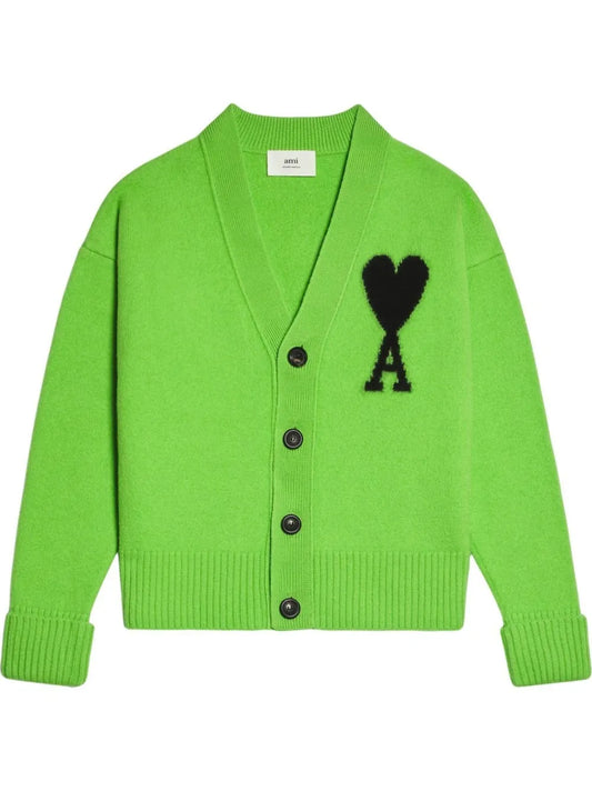 Oversize Ami De Coeur V-Neck Cardigan