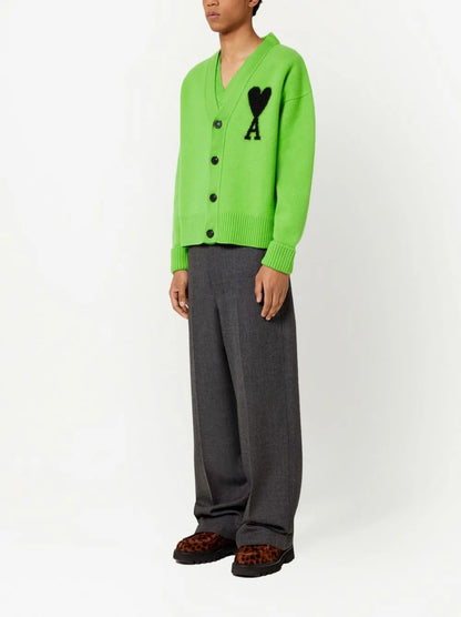 Oversize Ami De Coeur V-Neck Cardigan