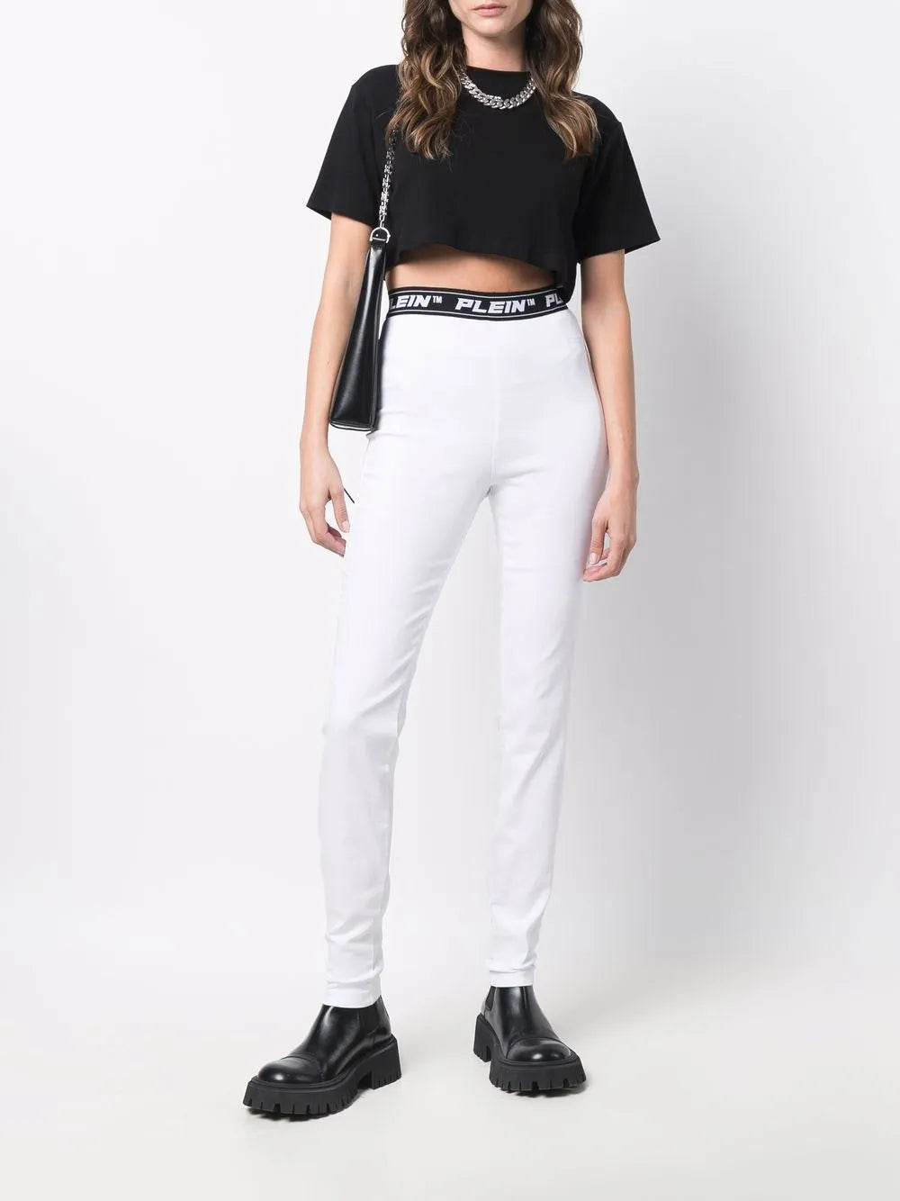 Logo-Waistband Leggings