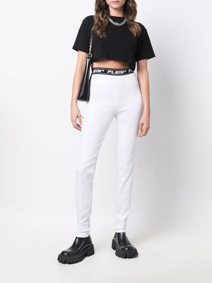 Logo-Waistband Leggings