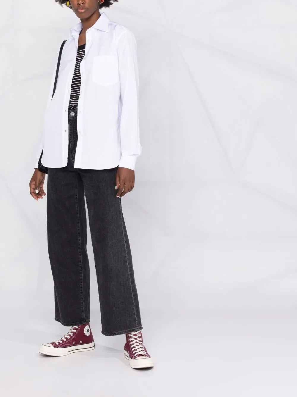 Chest-Pocket Cotton Shirt