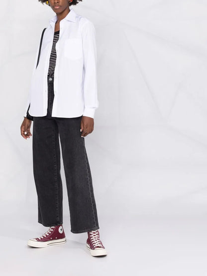 Chest-Pocket Cotton Shirt