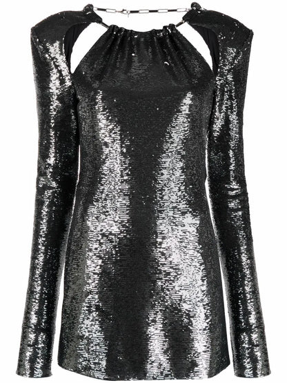 Sequin-Embellished Dress