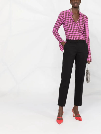 Tailored Stretch-Wool Trousers