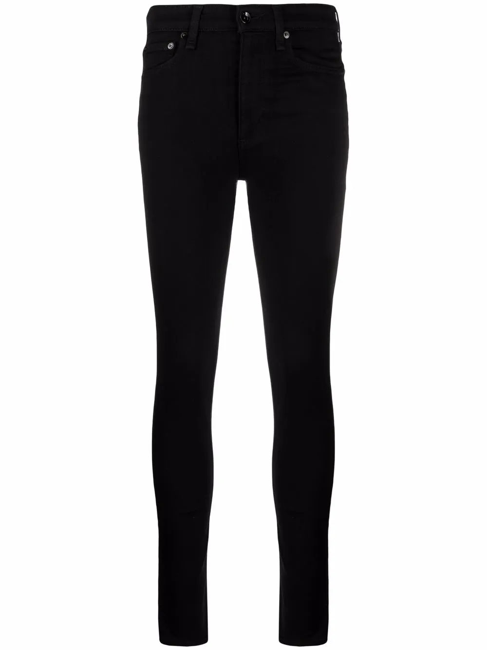 High-Waisted Slim Fit Jeans