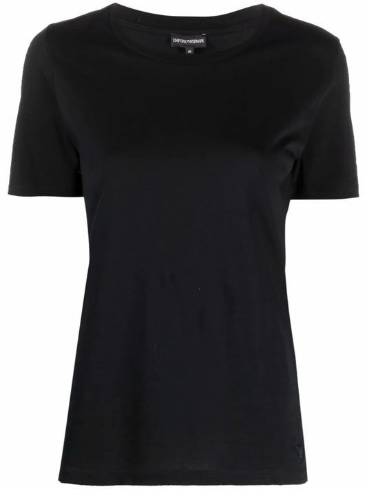 Round-Neck Cotton T-Shirt