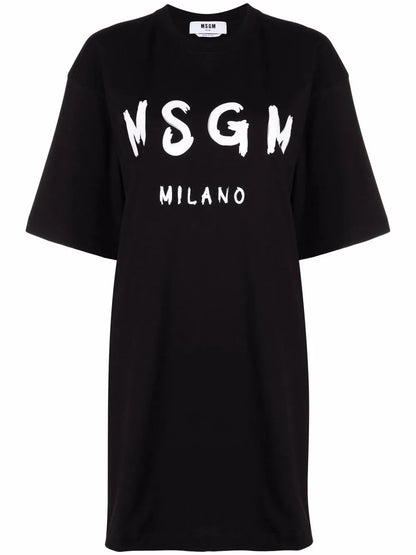Logo-Printed T-Shirt Dress