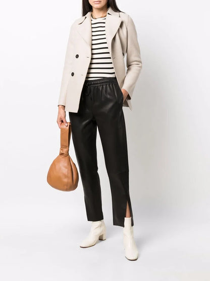 Double-Breasted Fitted Jacket