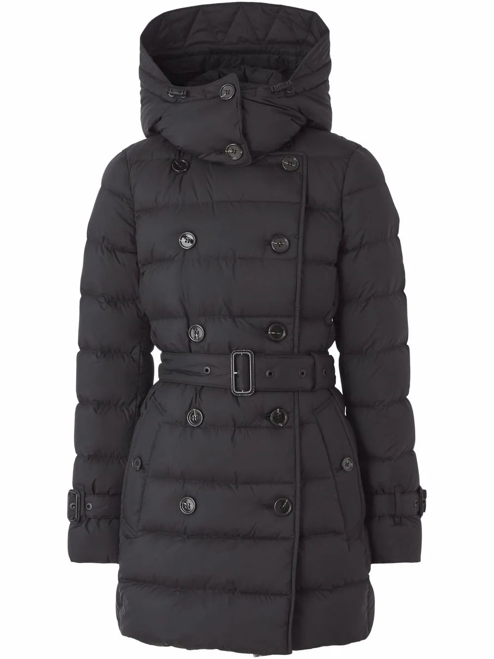Detachable-Hood Padded Coat