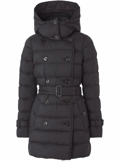 Detachable-Hood Padded Coat
