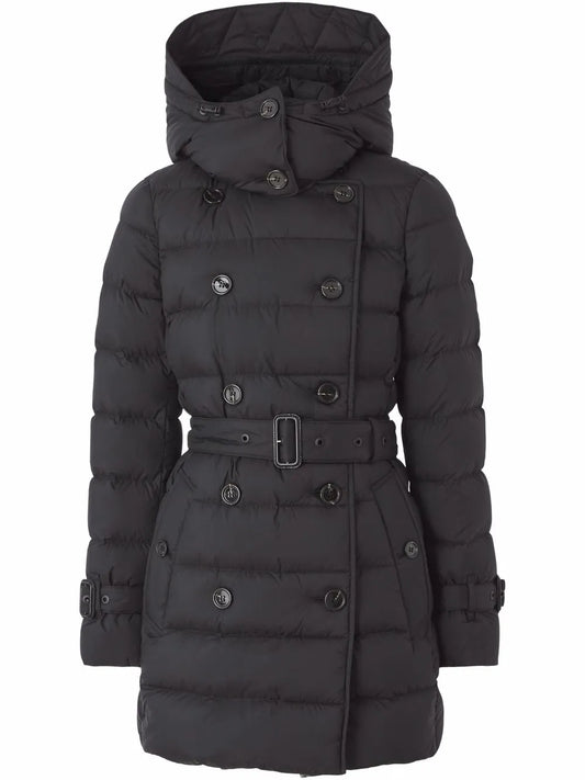 Detachable-Hood Padded Coat