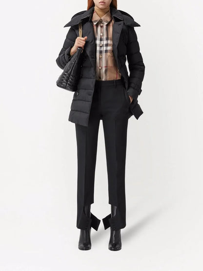 Detachable-Hood Padded Coat