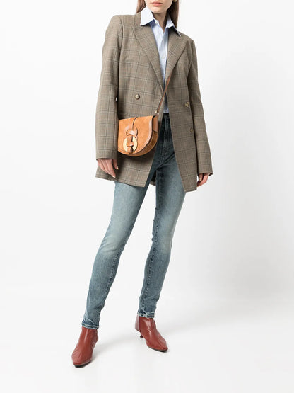 High-Waisted Skinny Jeans