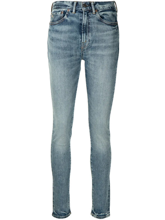 High-Waisted Skinny Jeans