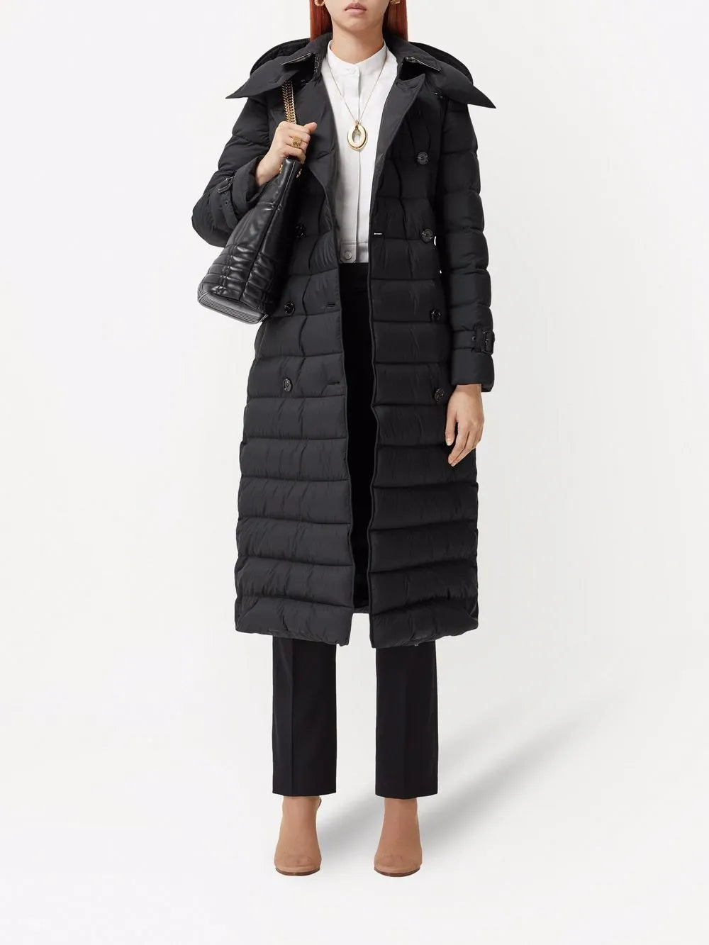 Detachable-Hood Padded Coat