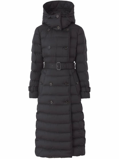 Detachable-Hood Padded Coat