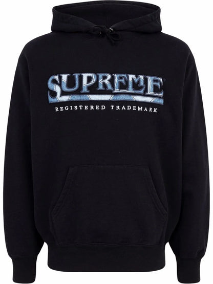 Denim Logo Hoodie