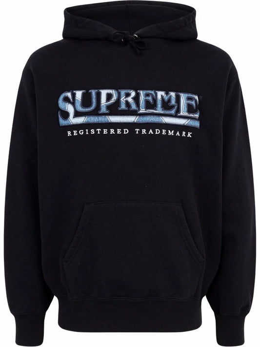 Denim Logo Hoodie