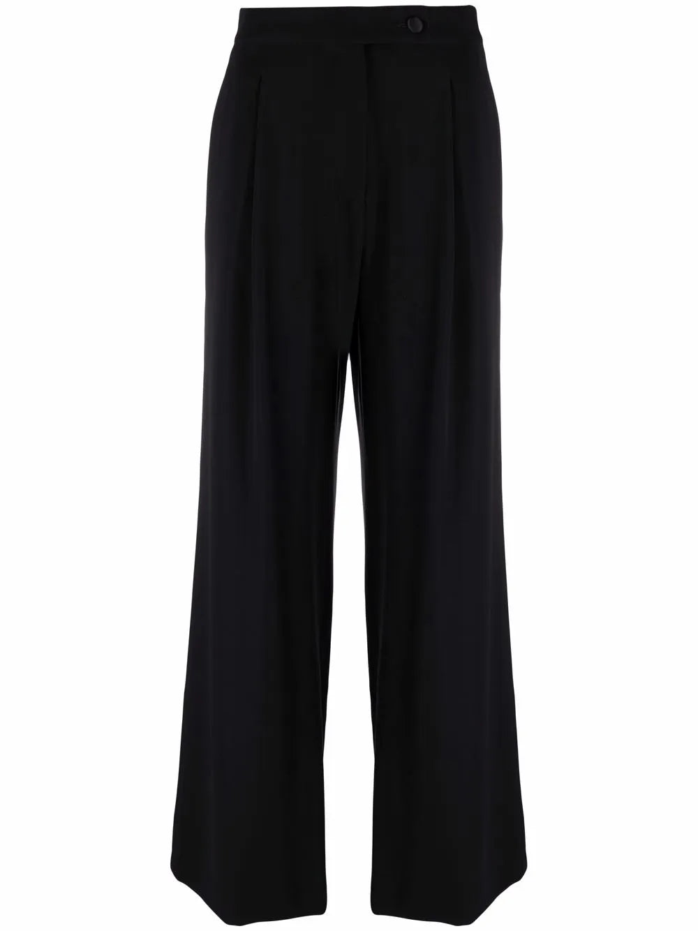 High-Waist Wide-Leg Trousers