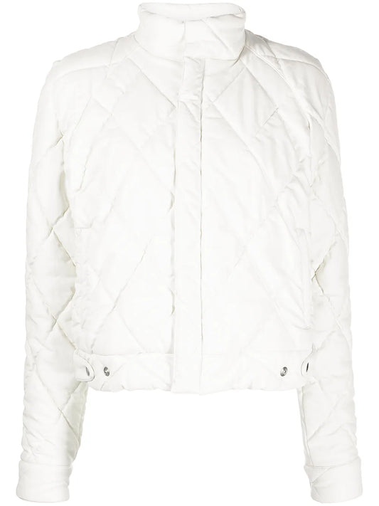 Quilted Bomber Jacket