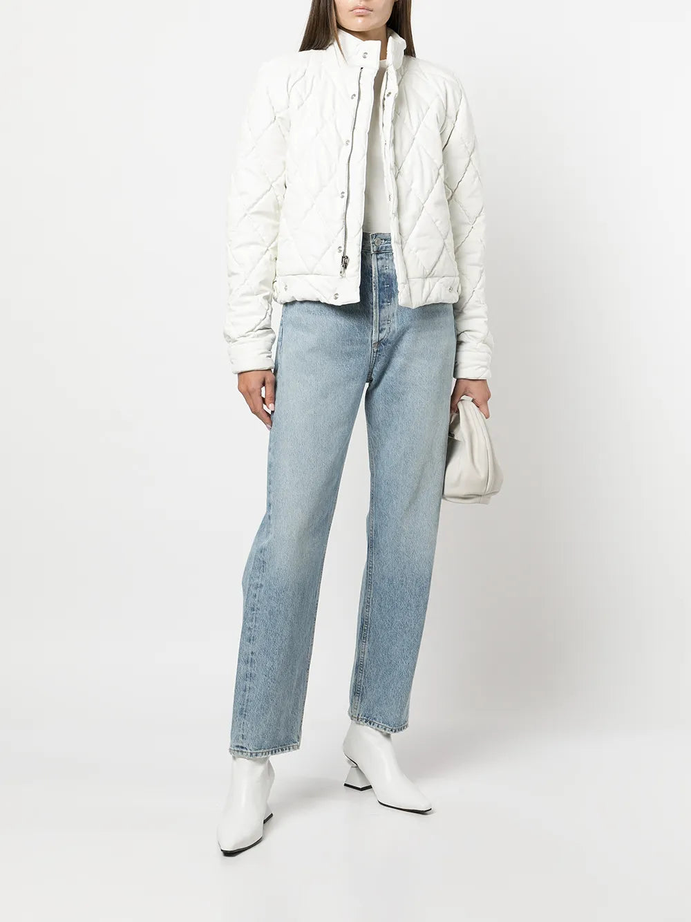 Quilted Bomber Jacket