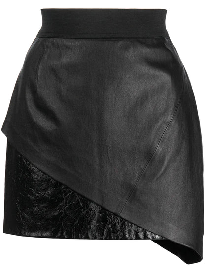 Asymmetric Fitted Skirt