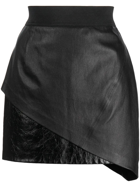 Asymmetric Fitted Skirt