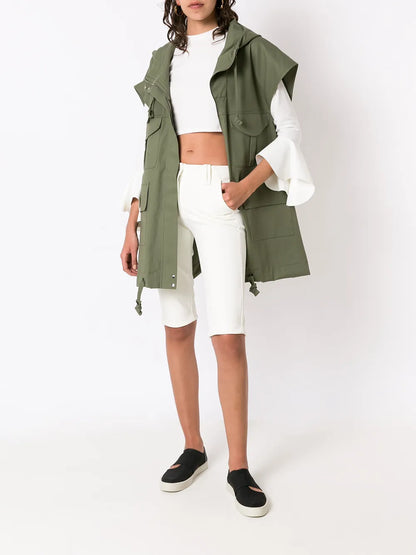 Knee-Length Bermuda Shorts