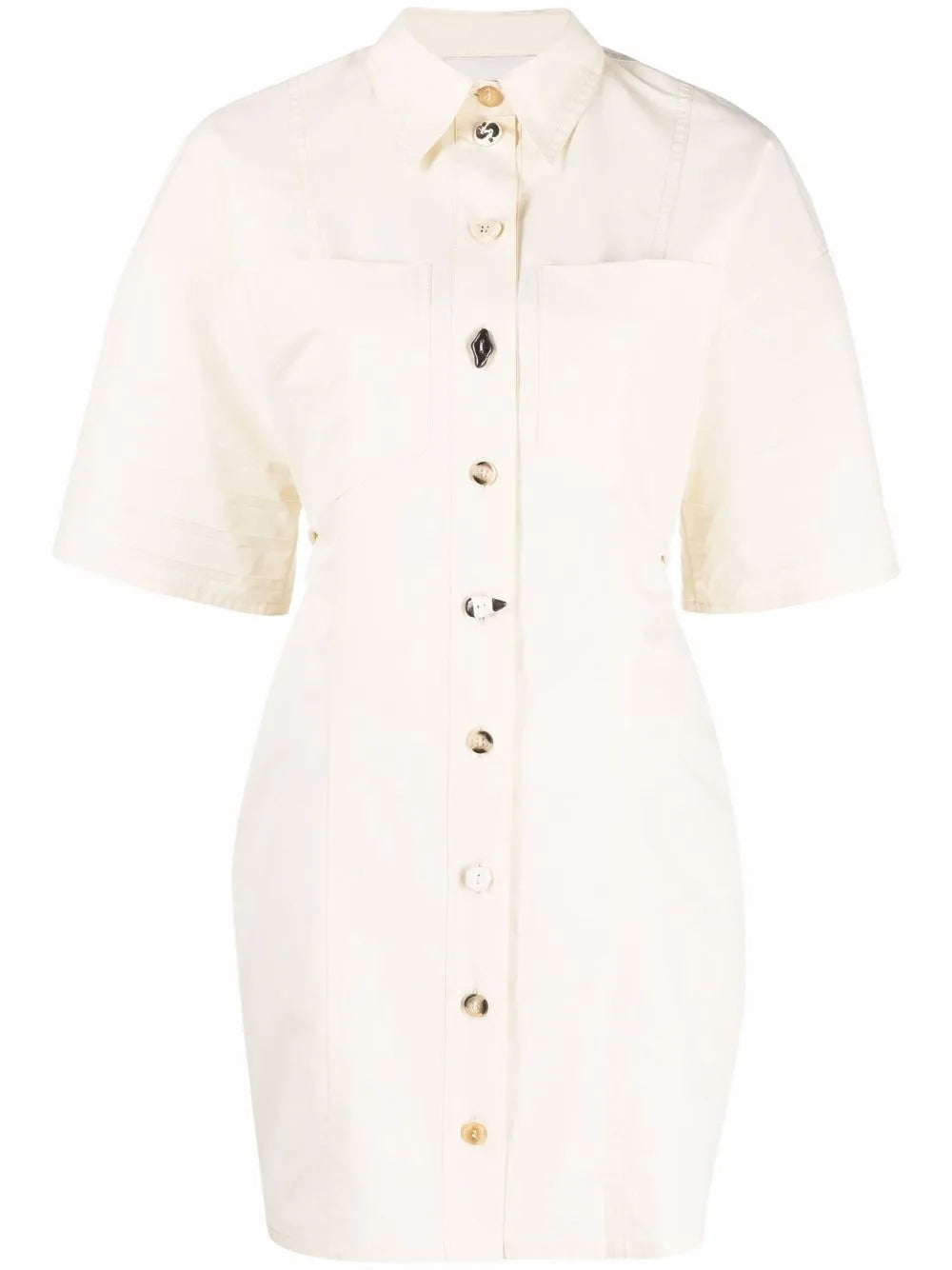 Short-Sleeve Shirt Dress