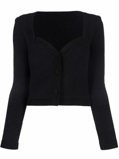 Slim-Fit Knit Cardigan