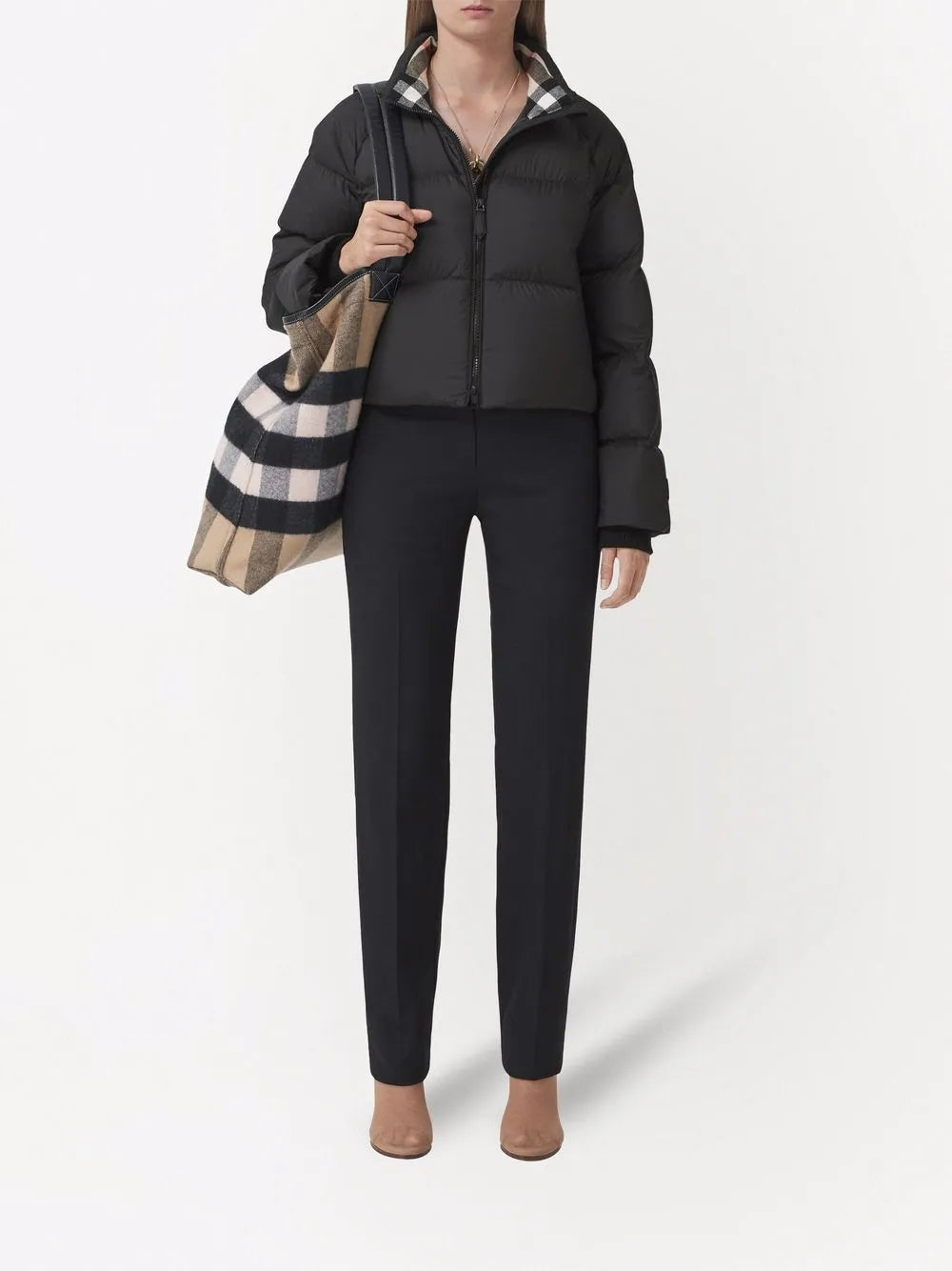 Cropped Padded Jacket