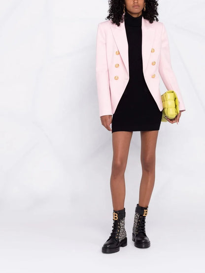 Decorative Button Mini Skirt