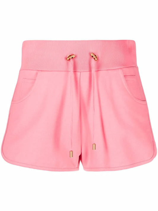 Logo-Print Drawstring Shorts