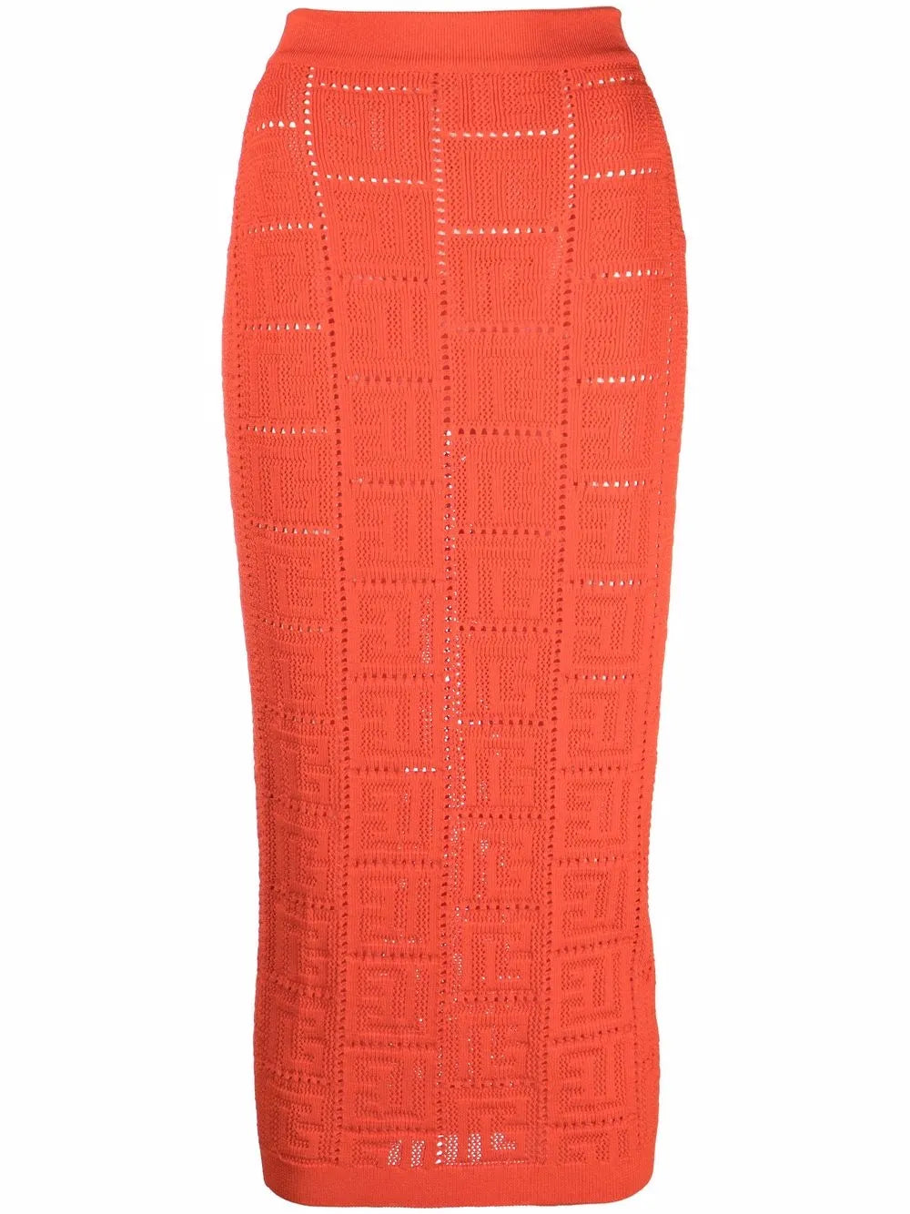 Perforated Monogram Skirt