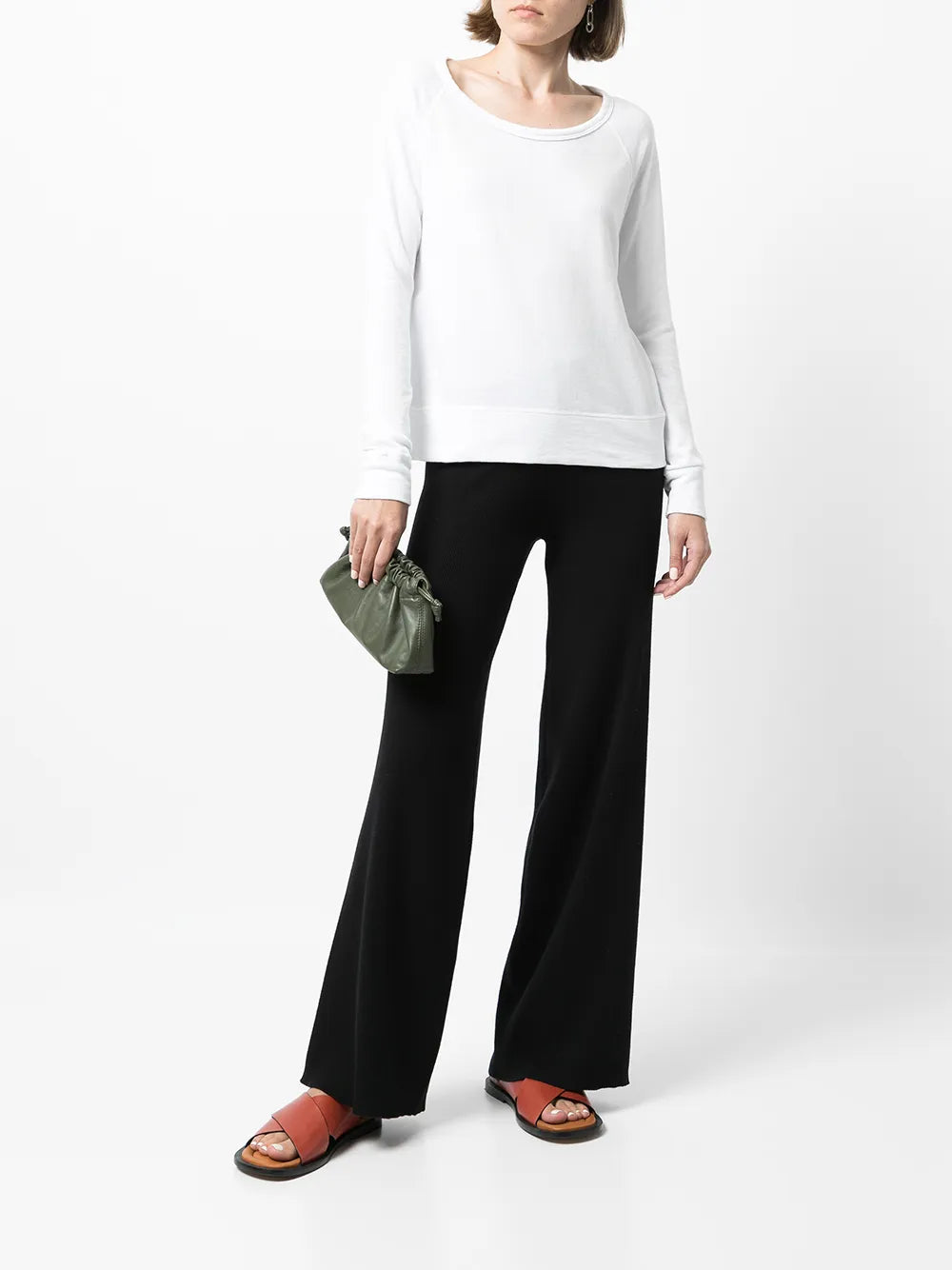 Vintage Long-Sleeve Fleece Sweatshirt