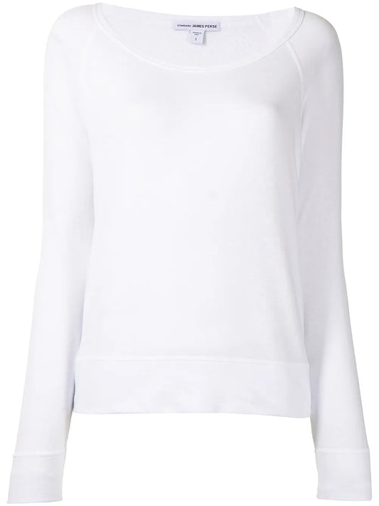 Vintage Long-Sleeve Fleece Sweatshirt