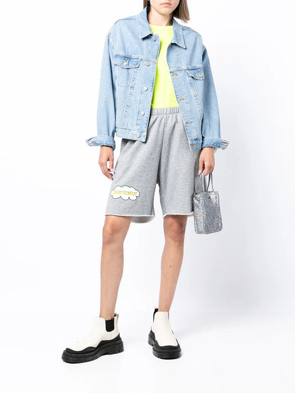 Logo-Print Track Shorts