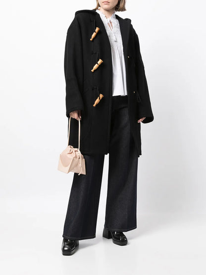 Cashmere-Wool Duffle Coat