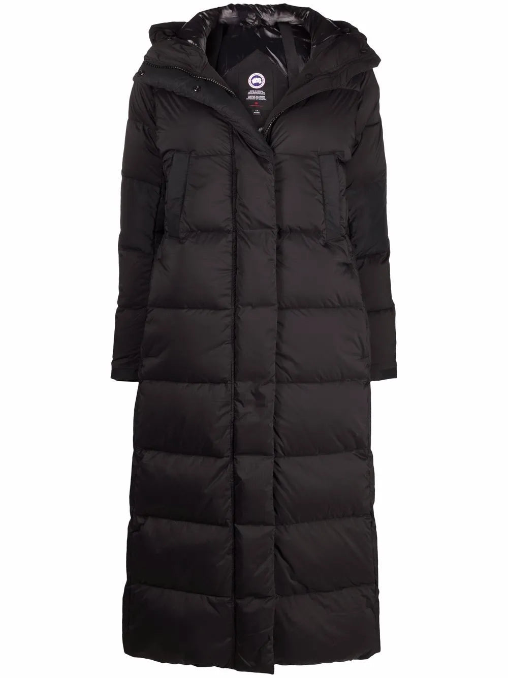 Quilted-Finish Down Coat