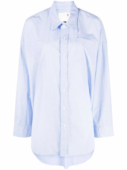 Pinstripe Cotton Shirt
