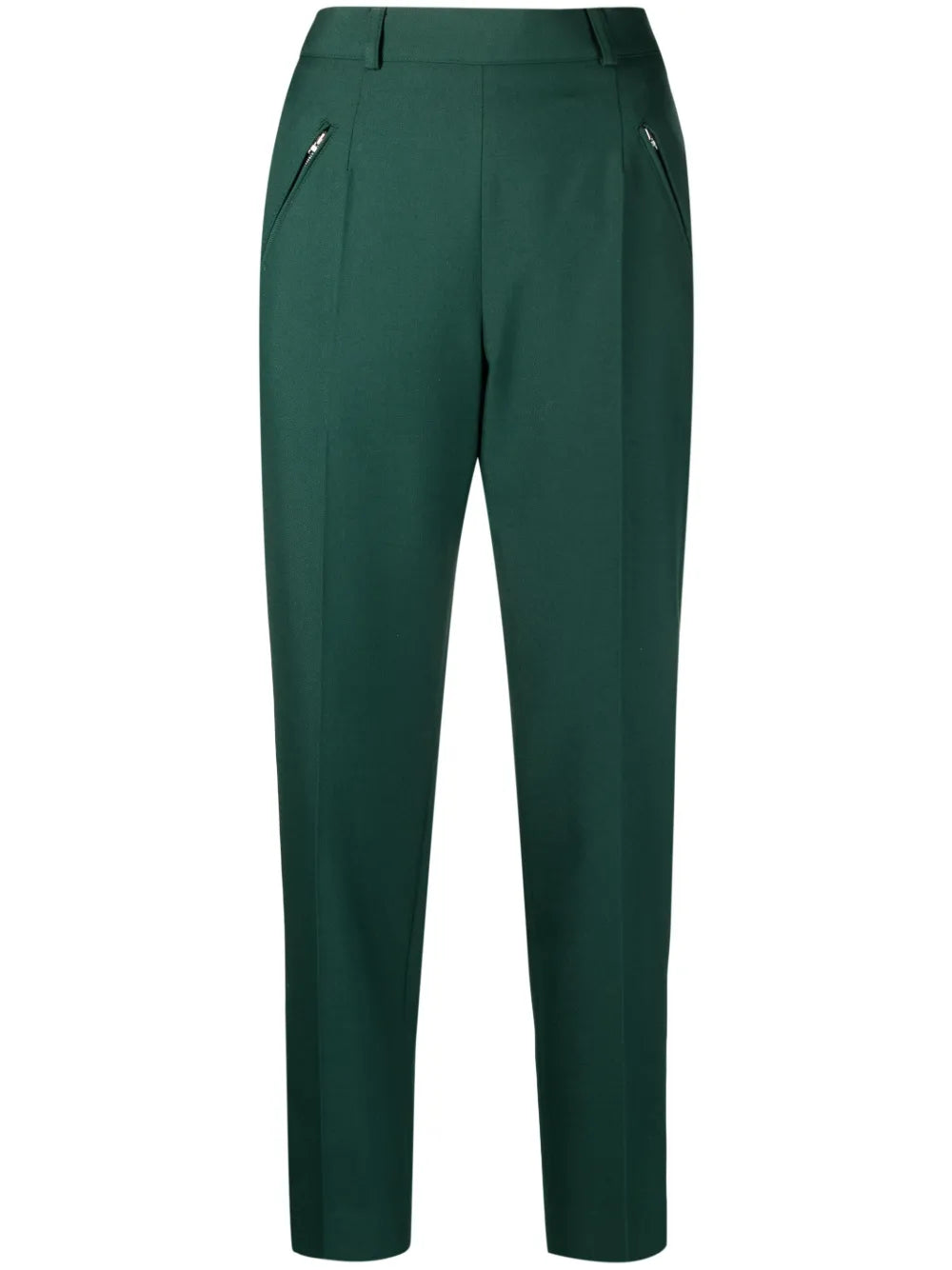 High-Rise Tailored Trousers