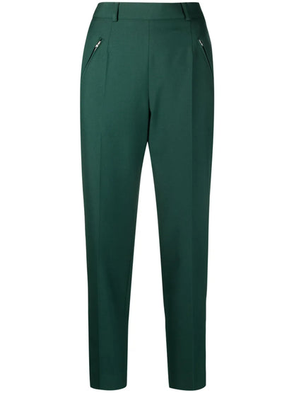 High-Rise Tailored Trousers
