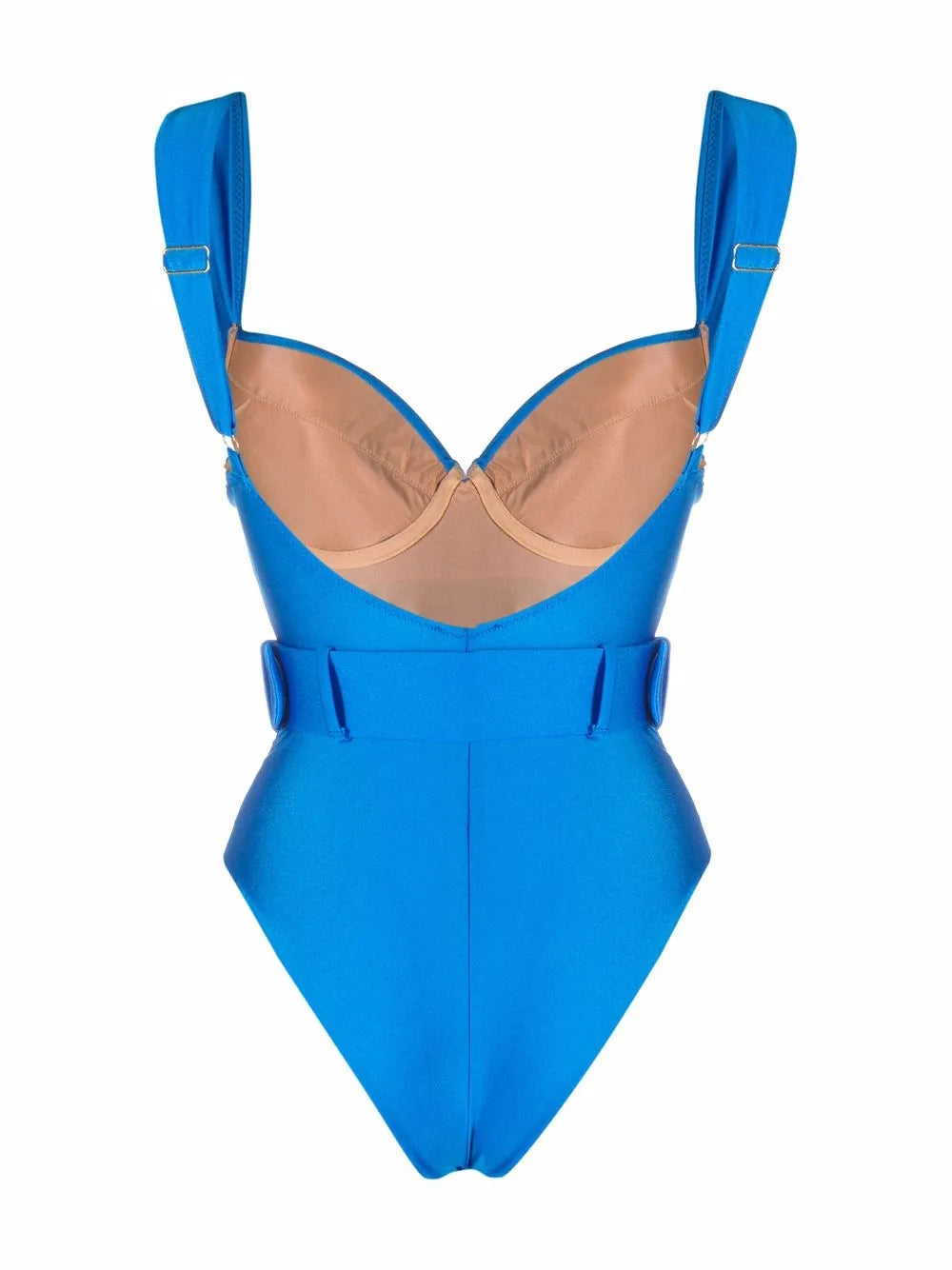 Belted One Piece Swimsuit
