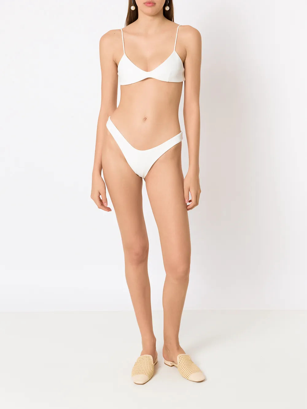 Leila Crepe Bikini Bottoms