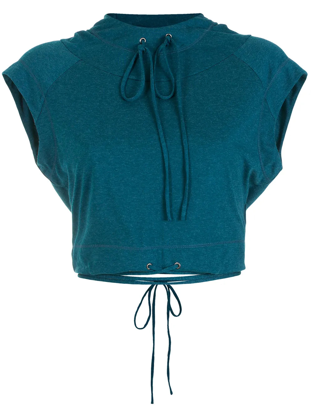 Cropped Hooded Top