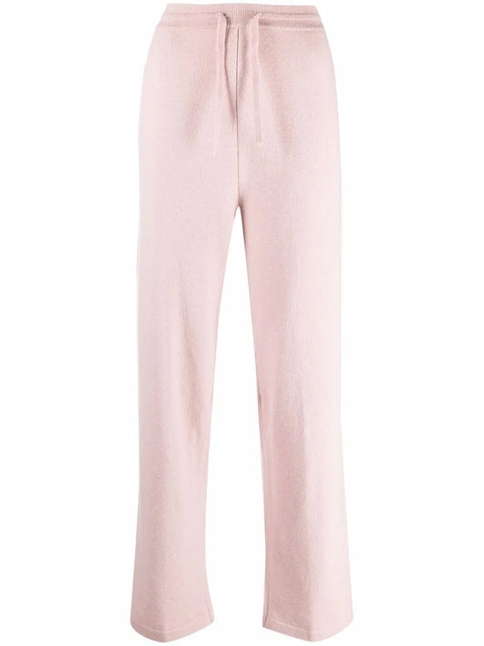 Straight-Leg Knitted Trousers